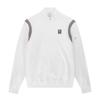 PIGC Men'S Woven Quilted Knit Sweater White (Sfc240431)