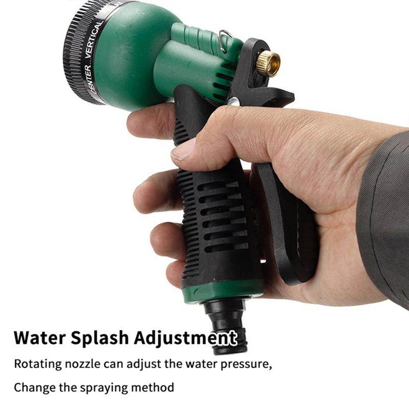 Garden Hose Spray Nozzle With Adjustable Multi Spray Modes Non Slip Handle For Yard Watering Car Washing Outdoor Cleaning