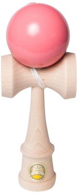 Neue Japan Kendama Association Zertifiziertes Wettkampf-Kendama Massiv Gefertigt in Japan "Ozora" Rosa, (OZORA-KENDAMA)