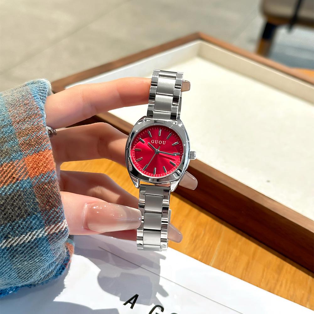 New Women's Watch - Stylish, Unique, Simple, Elegant, Trendy Stainless Steel Strap Quartz Watch - High-End Selection