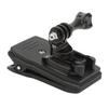 Action Camera Backpack Clip 360 Degrees Rotating Backpack Strap Fixing Clamp with Quick Release