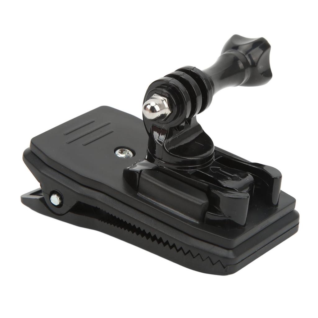 Action Camera Backpack Clip 360 Degrees Rotating Backpack Strap Fixing Clamp with Quick Release
