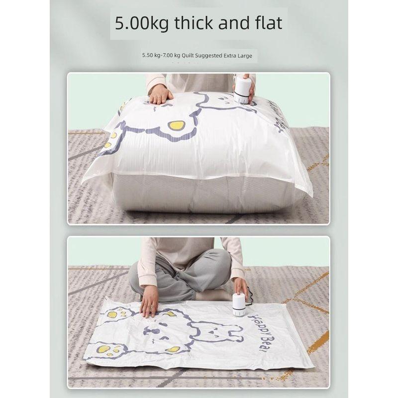 Vacuum Storage Bag Compressed Bag Cotton Quilt down Clothing Dustproof Air Pumping Moisture-Proof Mildew-Proof Shrink Bag