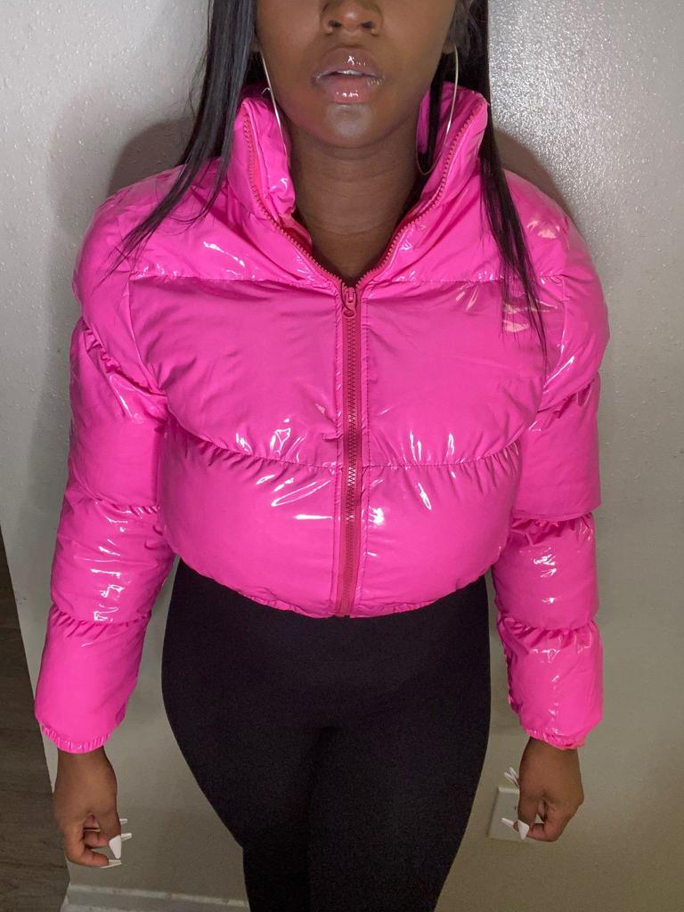 2022 Women's Shiny Down Cotton Bread Coat - New Style Jacket