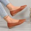Fashion Specials Plus Size Flat Bottom Comfortable Shallow Shoes Plus Size Women's Casual Shoes with Easy To Wear and Take Off in Spring
