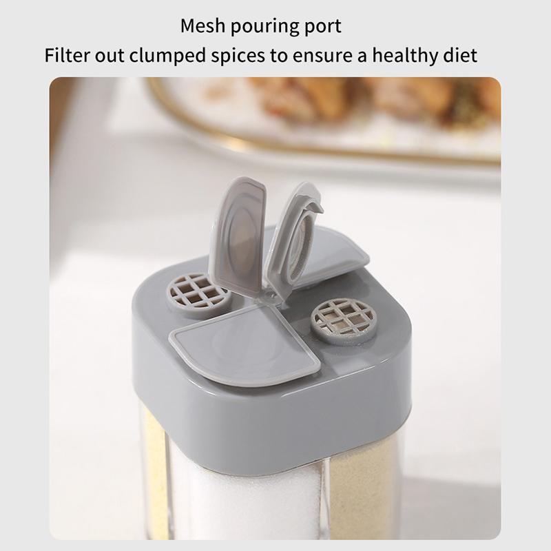 4 w 1 Camping Piesze wycieczki Słoik na przyprawy do gotowania na świeżym powietrzu Grill Bbq Dozownik przypraw Akcesoria kempingowe Naczynia kuchenne Sprzęt Akcesoria