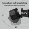 UOSU USB Rechargeable LED Headlamp