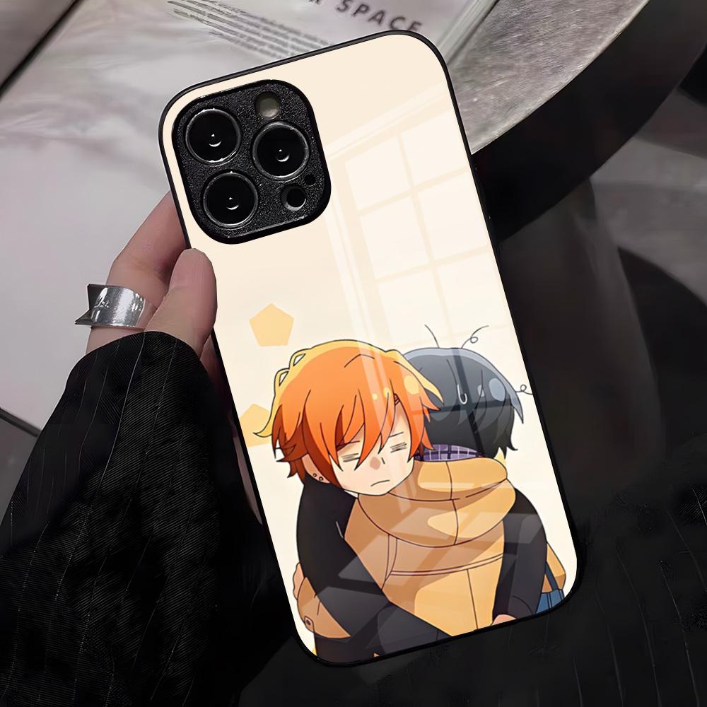 Sasaki And Miyano Anime Phone Case For IPhone 17 Pro Max 16 15 14 Pro Max 13 11 X Xs Xr 8 7Plus Glass Cover