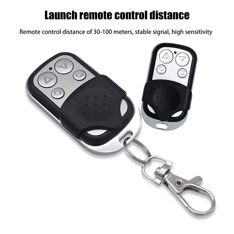 433Mhz Remote Control 4 Button Remote Controller Duplicator Universal Garage Door Opener Clone Rolling Code For Gate Garage Door
