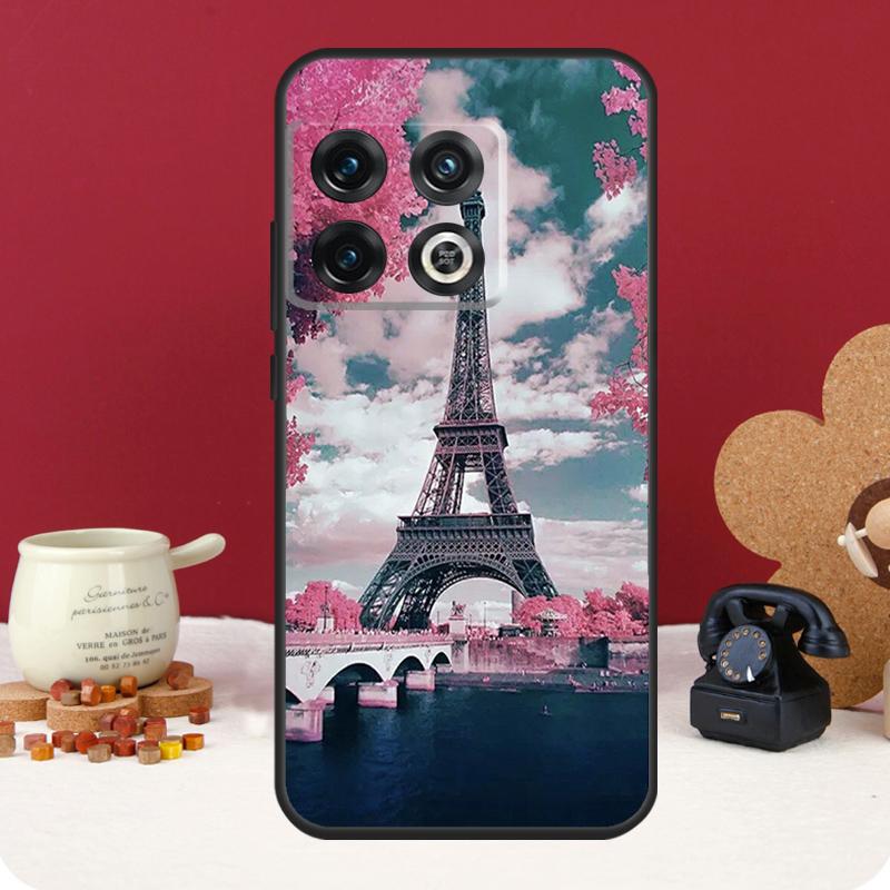 France Eiffel Tower In Paris Cover For OnePlus Nord CE 2 3 4 Lite N10 N20 N30 OnePlus 13 12 11 10 Pro 10T 8T 12R 13R Case