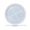 Epoxy Resin Molds Round Small Tea-Cup Coaster Silicone Molds DIY Crafts Ornament Tool for DIY Resin Artwork, Home Decor