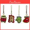Christmas Plush Hand Gloves And Cookie Figures With Short Pile Fabric For Seasonal Gift Tags