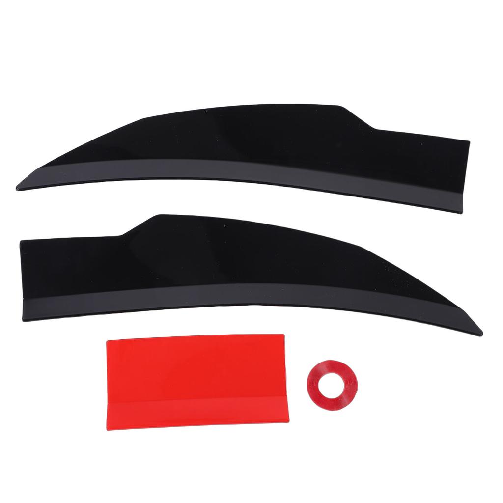 Car Rear Tail Trunk Spoiler Universal 117 128cm Adjustable Strong Adhesion Trunk Lid Spoiler Wing Glossy Black Red