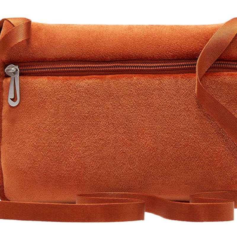 Nike Fabric Shoulder Bag, Crossbody Bag Regular Unisex Pumpkin Casual DA6664-246