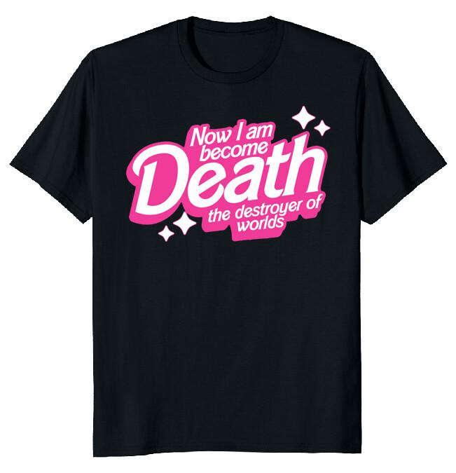 Barbenheimer I am become death, destroyer of worlds parody T-Shirt XXXL