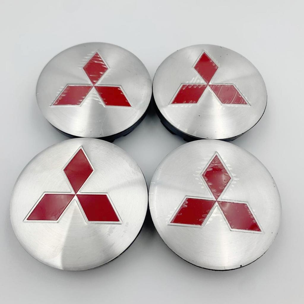 10pcs Car Wheel Center Hub Caps Emblem for Mitsubishi Ralliart Lancer ASX Colt Pajero Outlander Eclipse Delica Accessories
