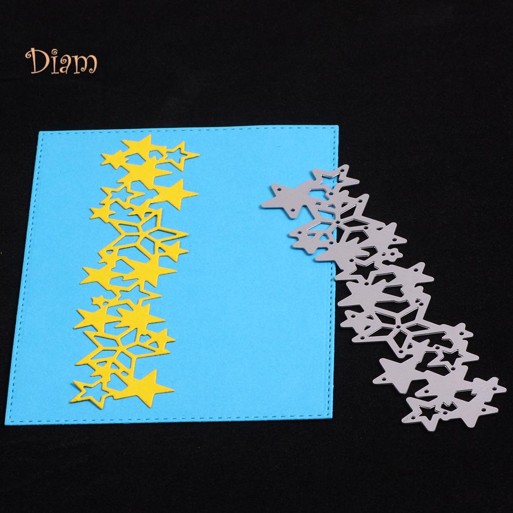 BL Star Cutting Die DIY Scrapbook Paper Cards Making Craft Stencil Mold Album