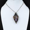 Purpurite Pendant Copper Wire Wrapped Pendant Handmade Jewelry Natural Gemstone Pendant Unique Style Pendant Anniversary Gift Copper Jewelry