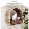Handmade Branch Parrots Nest Safe Comfortable Shelter Safe Resting Habitats for Lovebirds Parakeets