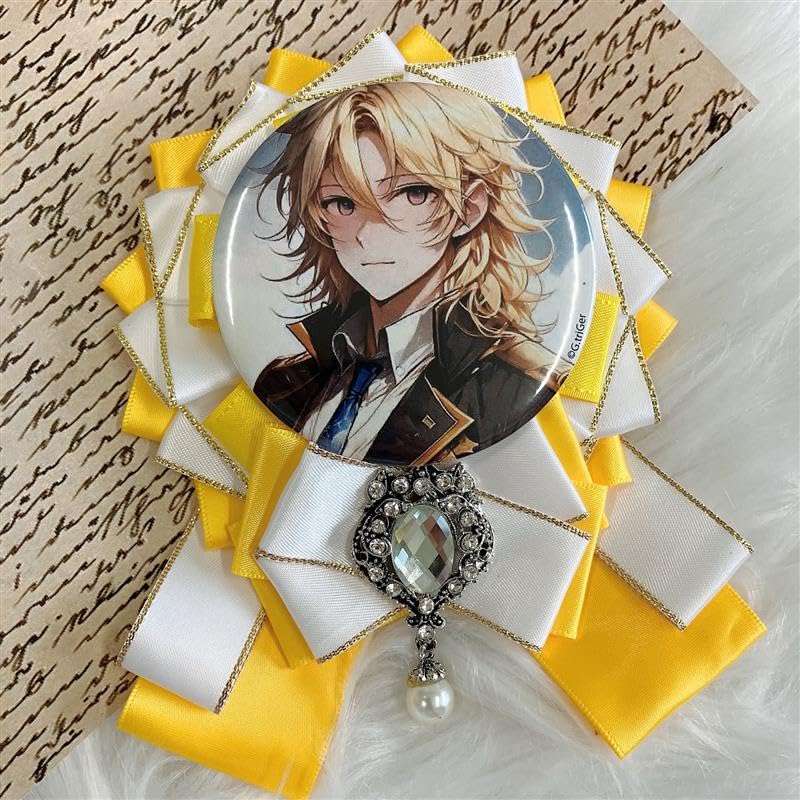 Magnet Ita Rosette Gelb für Anstecknadeln 56mm 57mm 58mm Otaku Aktivität Anime Otaku Anime Waren Dekoration vol.5 /YL G.triGer Aufbewahrung, g.triger