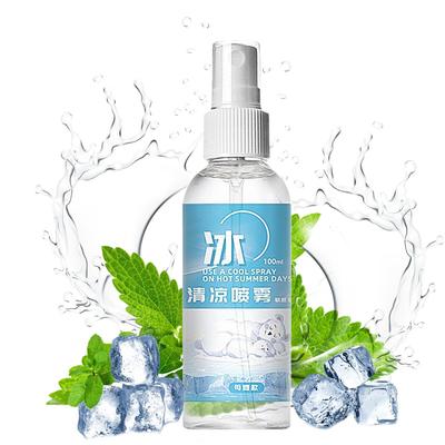 100ml Refreshing Cool Cooling Spray For Body Fine Mist Body Cooling Spray Safe Portable  Instant Cooling Long Lasting Sprays
