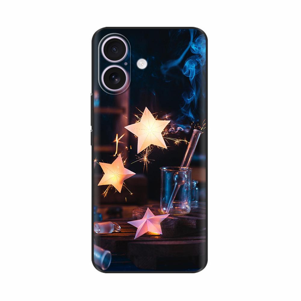 For Apple iPhone 17 Case iPhone17 Pro Max Painted Cover Soft TPU Shockproof Phone Shell For iPhone 17 Air iPhone17 Pro Max Bags