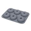 6Holes Baking Mold Food Grade Silicone Non-Stick Donut Molds Chocolate Cupcake Pan Diy Muffin Kitchen Tool For Oven Bakeware