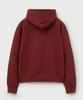 Lugo Applique Rivet Hood Burgundy