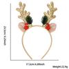 Christmas Headband,Glitter Deer Antlers Headband,Christmas Party Decoration For Kids,Women Hair Decoration For Kids
