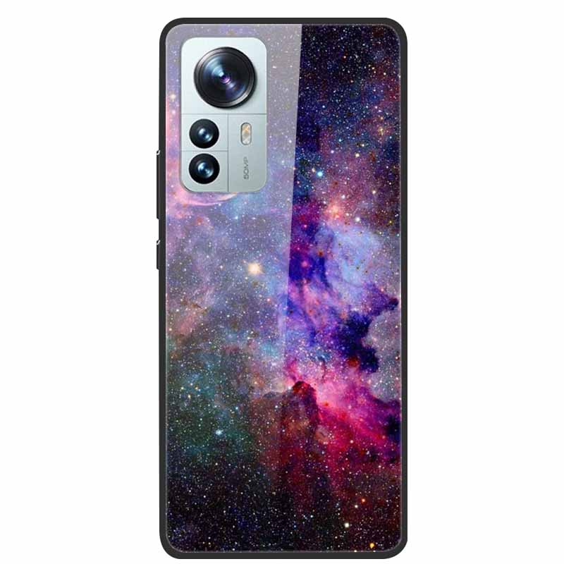 Tempered Glass Cases For Xiaomi 12T 5G Case Hard Phone Back Cover for Xiaomi 12T Pro Protection Shells Mi 12 T 12TPro 2022 Cool