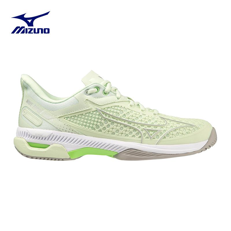 Mizuno Wave Exceed Tour 5 Comfortable Flexible Non-Slip Durable Low-Top Tennis Shoes Women sneaker Light-Green 61GA227140