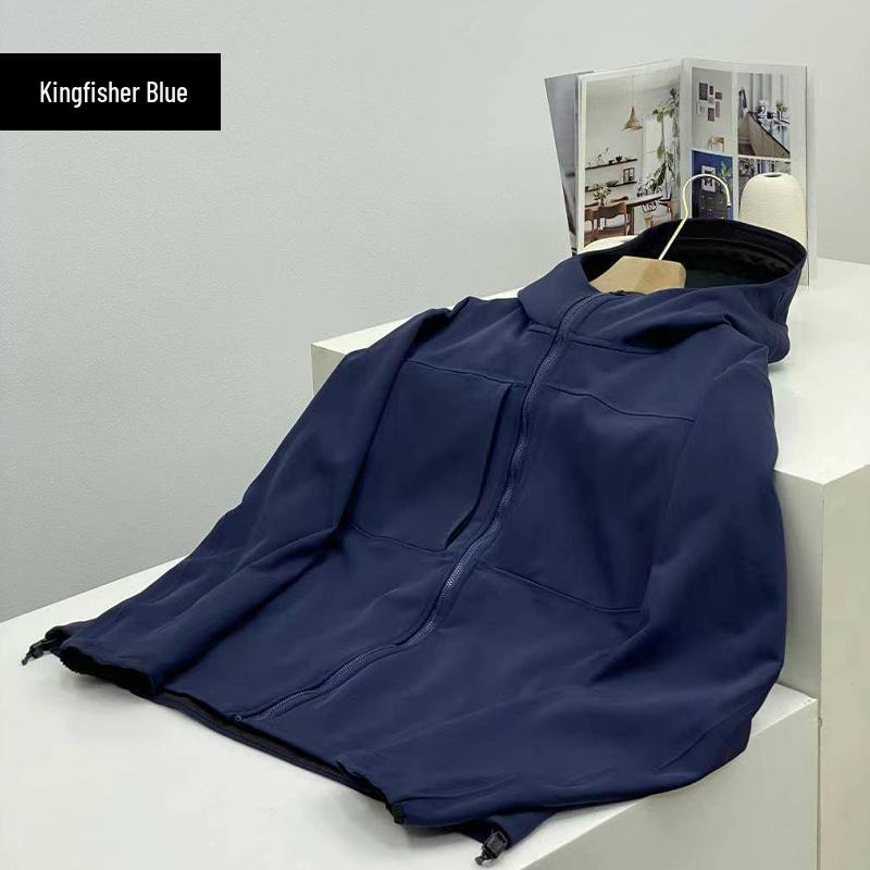 

Унисекс Ветрозащитная Водонепроницаемая Куртка Софтшелл с Флисовой Подкладкой для Весны/Осени Large