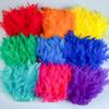 10Meter Natural Turkey Feathers Trims 10-15cm for DIY Crafts Ribbon Sewing Fringe Clothing Wedding Home Party Dress Decor Plumas