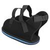 Walking Cast Shoe Open Toe Non Slip Stable Flat Sole Adjustable Canvas Fabric Shock Absorption Washable Injury Post Op Cast Shoe