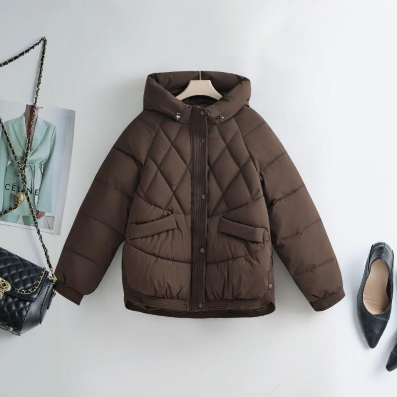 New Small Thickened Cotton-padded Jacket Short Winter Loose Student Bread Cotton-padded Jacket Cotton-padded Jacket