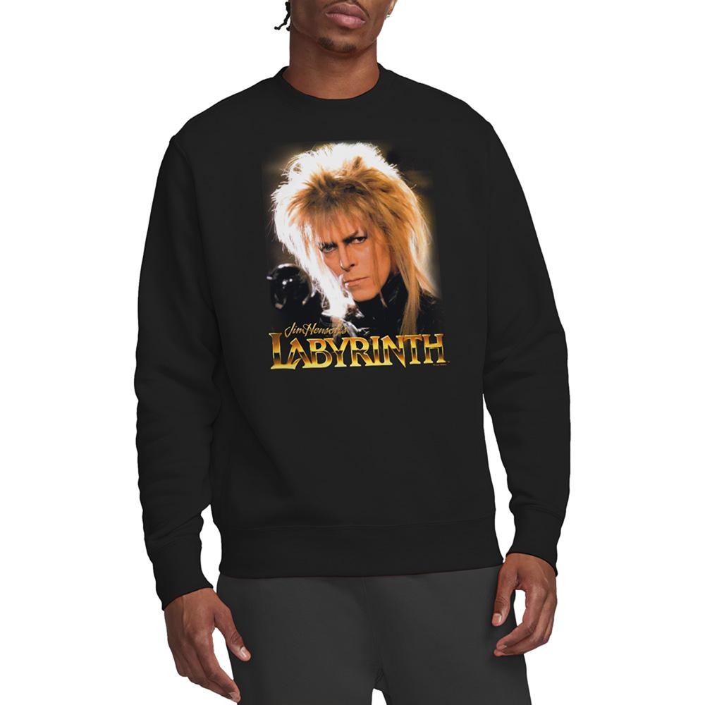 Labyrinth Unisex Adult Jareth The Goblin King Sweatshirt