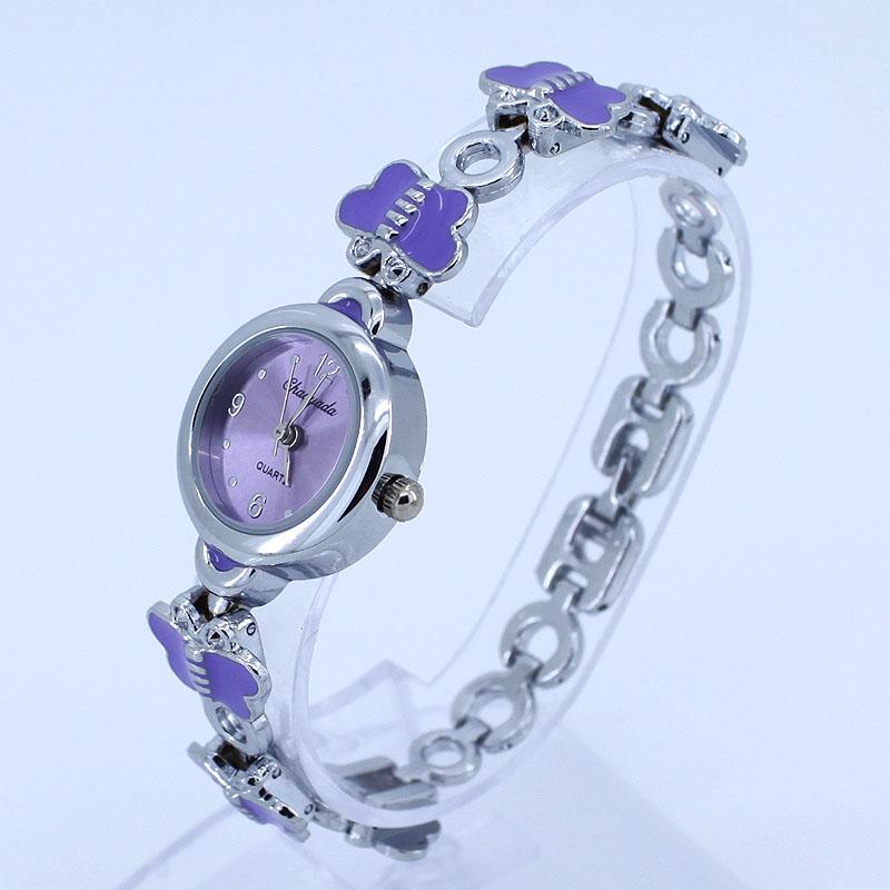 Butterfly Ladies Multicolor Small Dial Watches Women Fashion Watch Women's Watches Elegant Clock Women relogio feminino O12