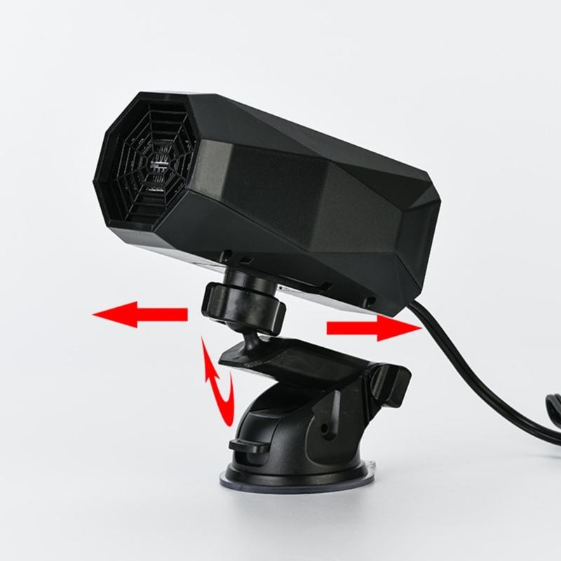 Quick Heat Car Space Fan Heater, 12V Portable Auto Heating Coolers with Overheat Protection for Cozy Driving Experience