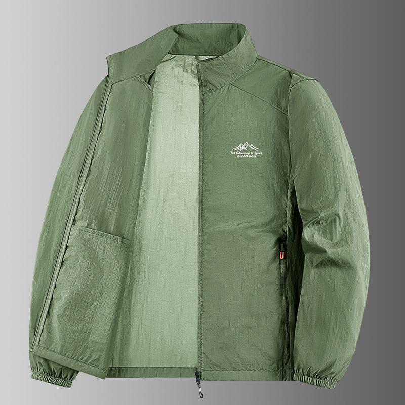 

Sunscreen Men s New Summer Loose Solid Color Hooded Skin Clothing Outdoor Sports Couple s Sunscreen Clothing 5XL