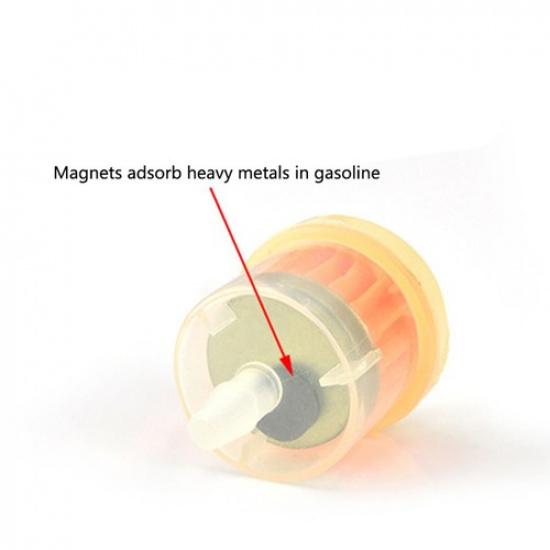 Motorcycle Inline Gas Fuel Filter 1/4" 6mm 7mm Engine For Honda Kawasaki Suzuki