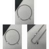 Mens Minimalist Titanium Steel Necklace With Geometric Design For Street Style Men Women