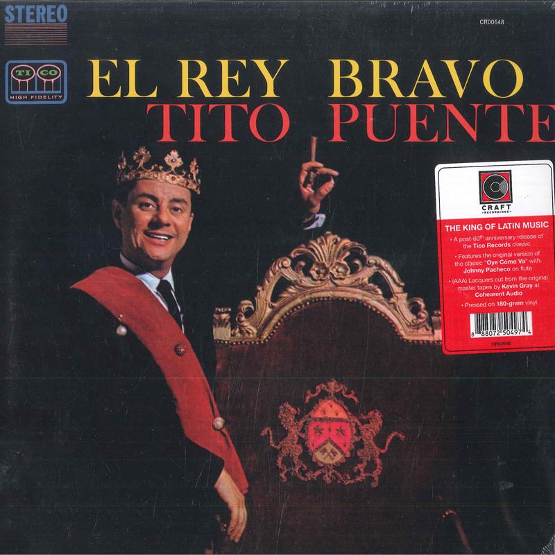 LP Tito Puente El Rey Bravo CR00648 Craft Recordings, Ti 未開封 /00260 El Rey Bravo (Digital Album) – Craft Recordings