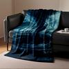 Epic Ocean Tornado with Lighting Effects Flannel Blanket for Bedroom, Living Room, Sofa, and Nap Sofas