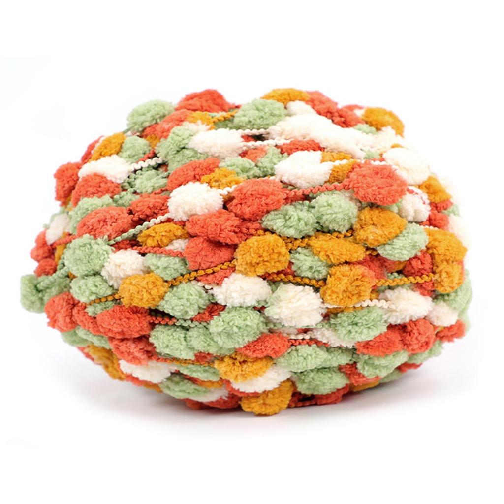 Crochet Yarn Soft Yarn Roll of 100g Knitting Yarn for DIY Hand Knitting Weaving Bags Hat Clothes DIY Crafts