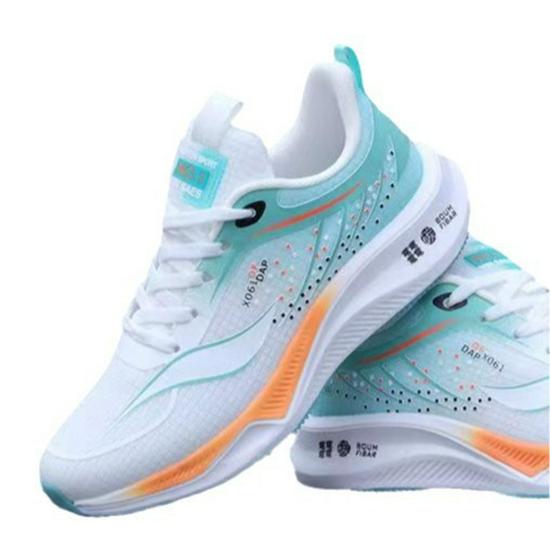 Men's Spring Breathable Mesh Running Shoes - Trendy, Lightweight, Low-Top with Thick Sole for Teens