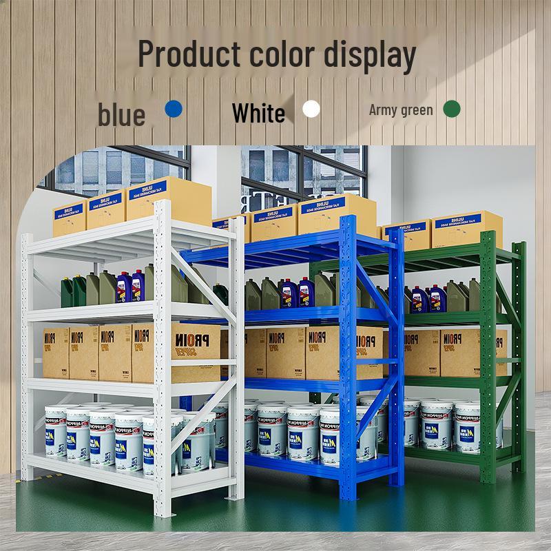 Heavy-duty Multi-layer Iron Storage Rack for Hardware and Goods
