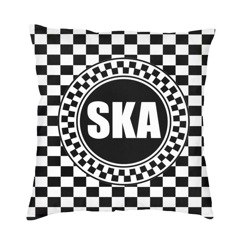 Modern Reggae Pop Music Ska Sofa Cushion Cover Velvet Throw Pillow Case Home Decor Pillowcase