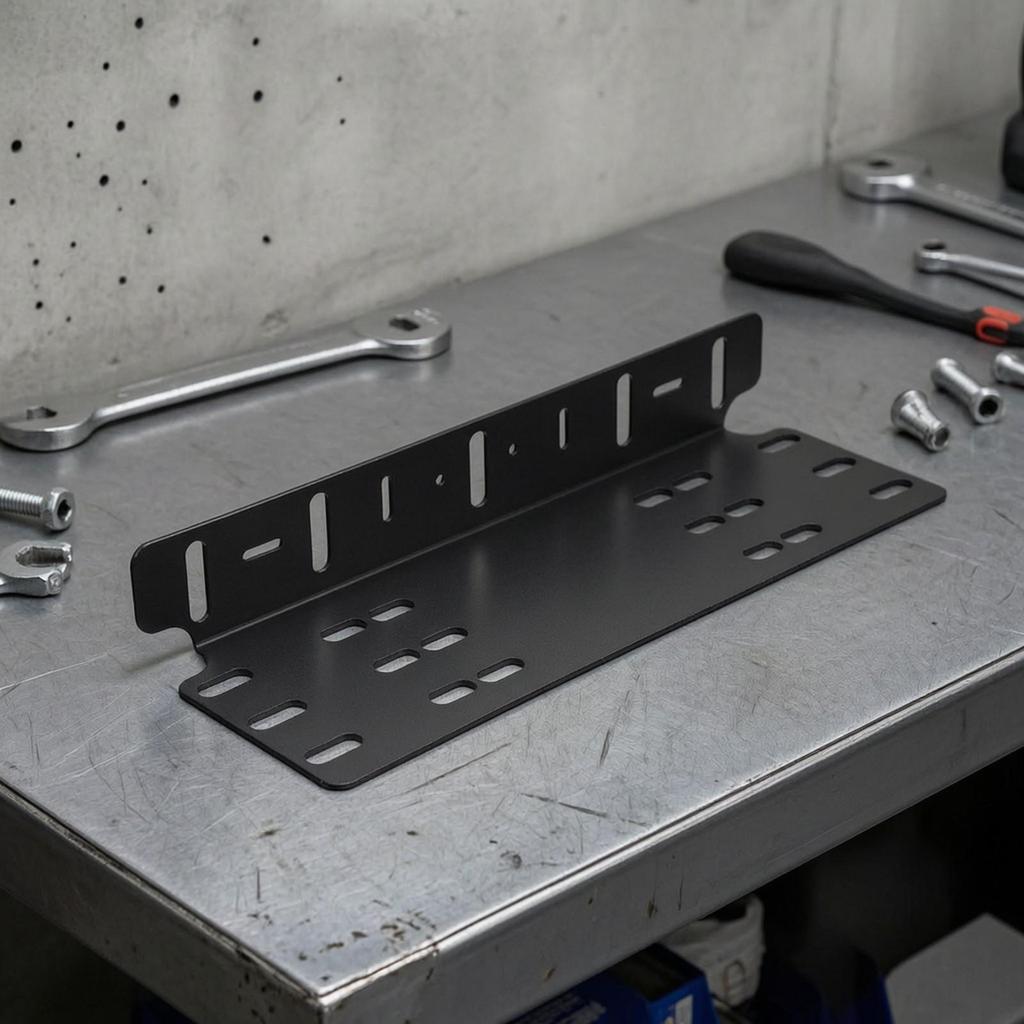 Registration Plate Mount Easy Installation Bracket No
