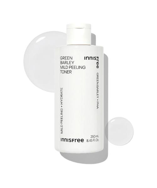 Innisfree Green Barley Mild Peeling Toner 250mL FREE