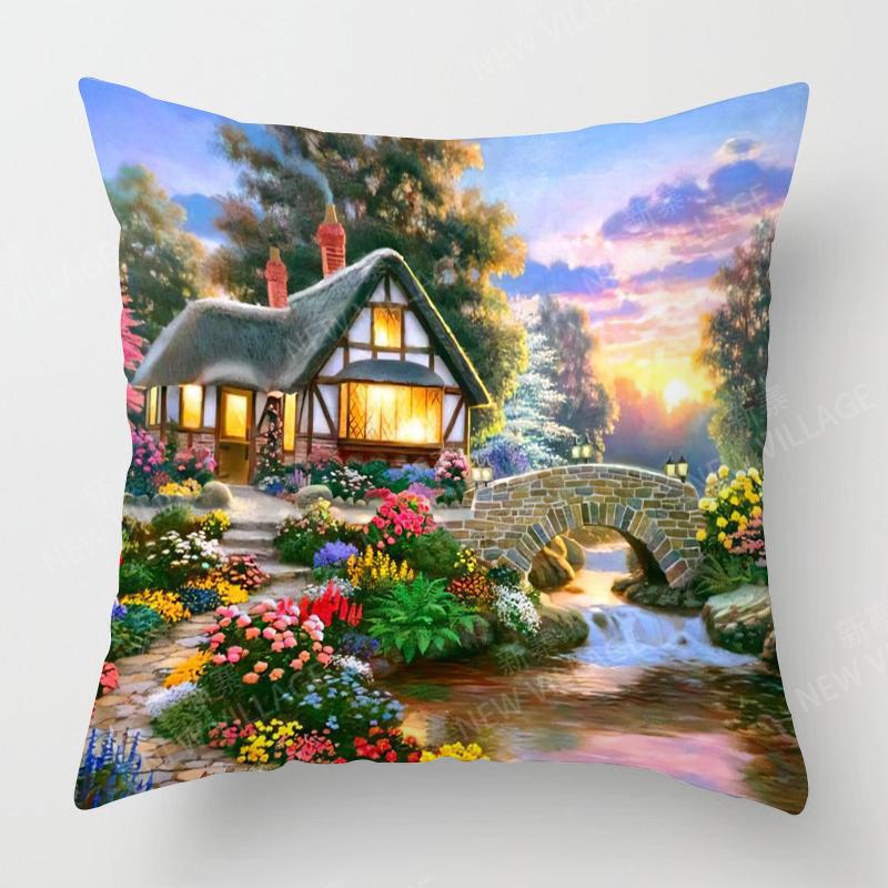 Home Living Room Decoration Cushion Covers Short Plush Throw Pillow Cover45*45 Pillowcase 40X40Cm 50X50 45X45